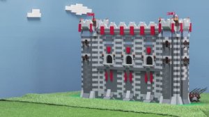 Lego Machines Breaking Walls! | Машинки Lego, разрушающие стены!