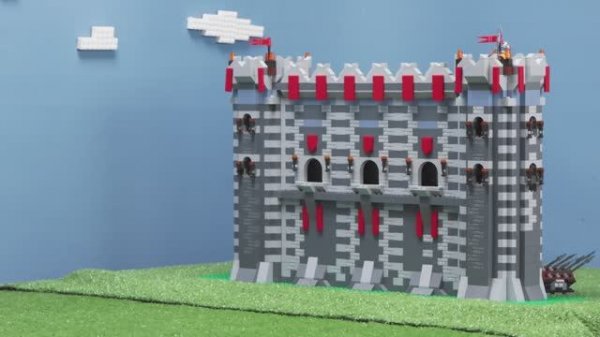 Lego Machines Breaking Walls! | Машинки Lego, разрушающие стены!