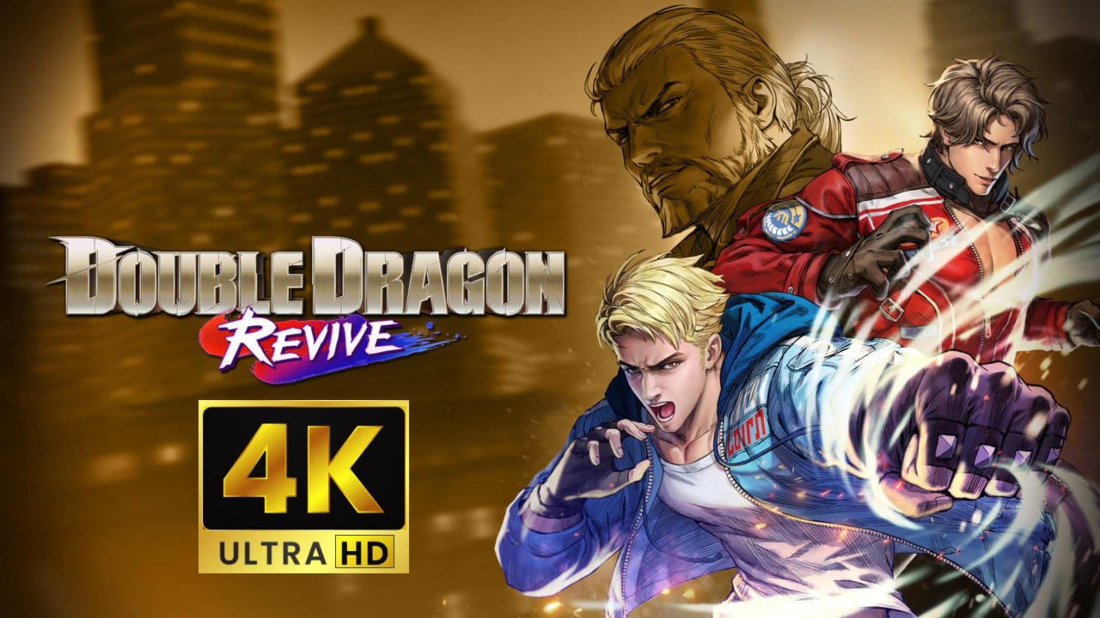 Double Dragon Revive - Прохождение на русском на PC в 4K - Часть 1 смотреть онлайн