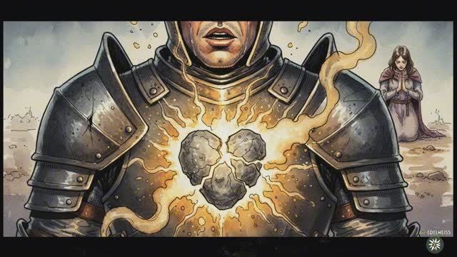 Каменное сердце: поучительная немецкая сказка о цене славы 🗡️✨