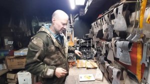 Посылка с топорами из Тетюш 2025г