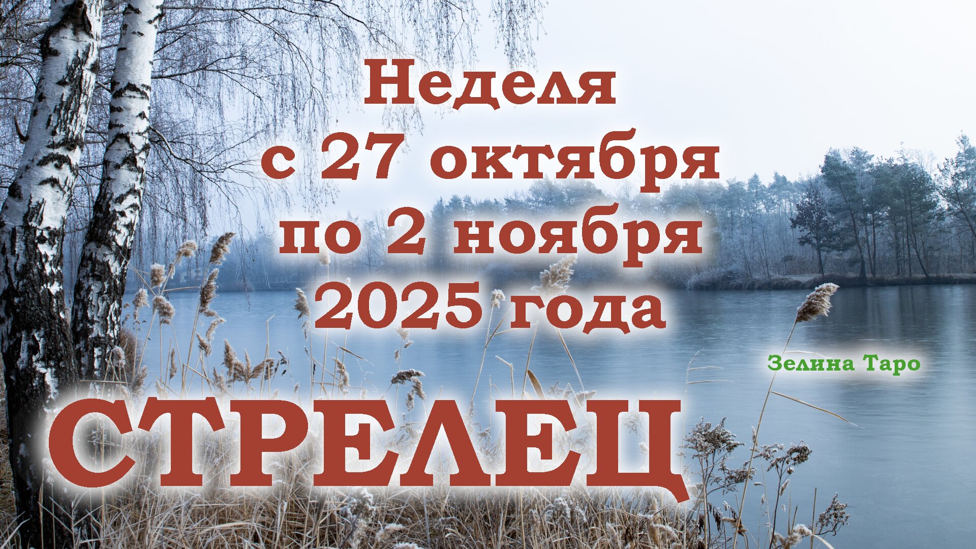СТРЕЛЕЦ | ТАРО прогноз на неделю с 27 октября по 2 ноября 2025 года смотреть онлайн