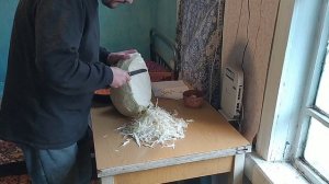 Как нашинковать капусту обычным ножом