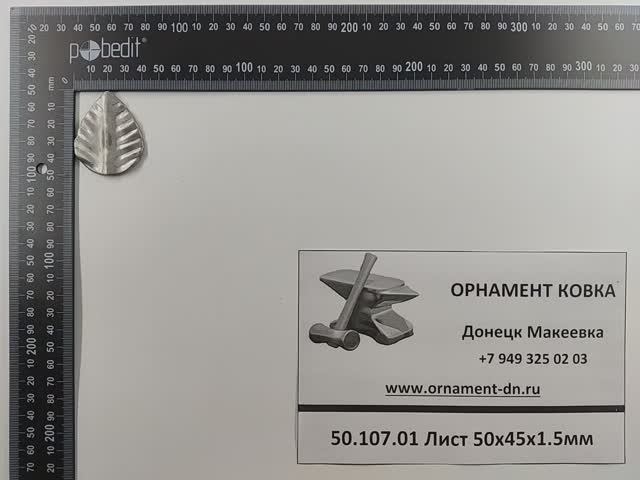 50.107.01 Лист 50*45*1,5
