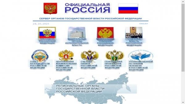 обзор сайта gov.ru