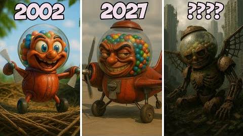 Evolution of Airplane Chicleteira Bicicleteira - Italian Brainrot смотреть онлайн