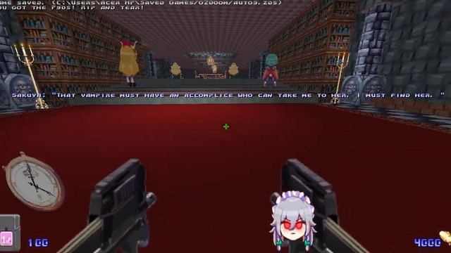 I Am Sakuya Touhou FPS Game (Прохождение на Стрим) (Lunatic Mode) (#10)