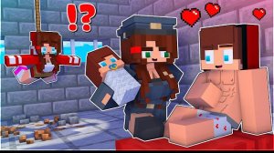 У меня в тюрьме родился ребенок!? - Анимация для Майнкрафт