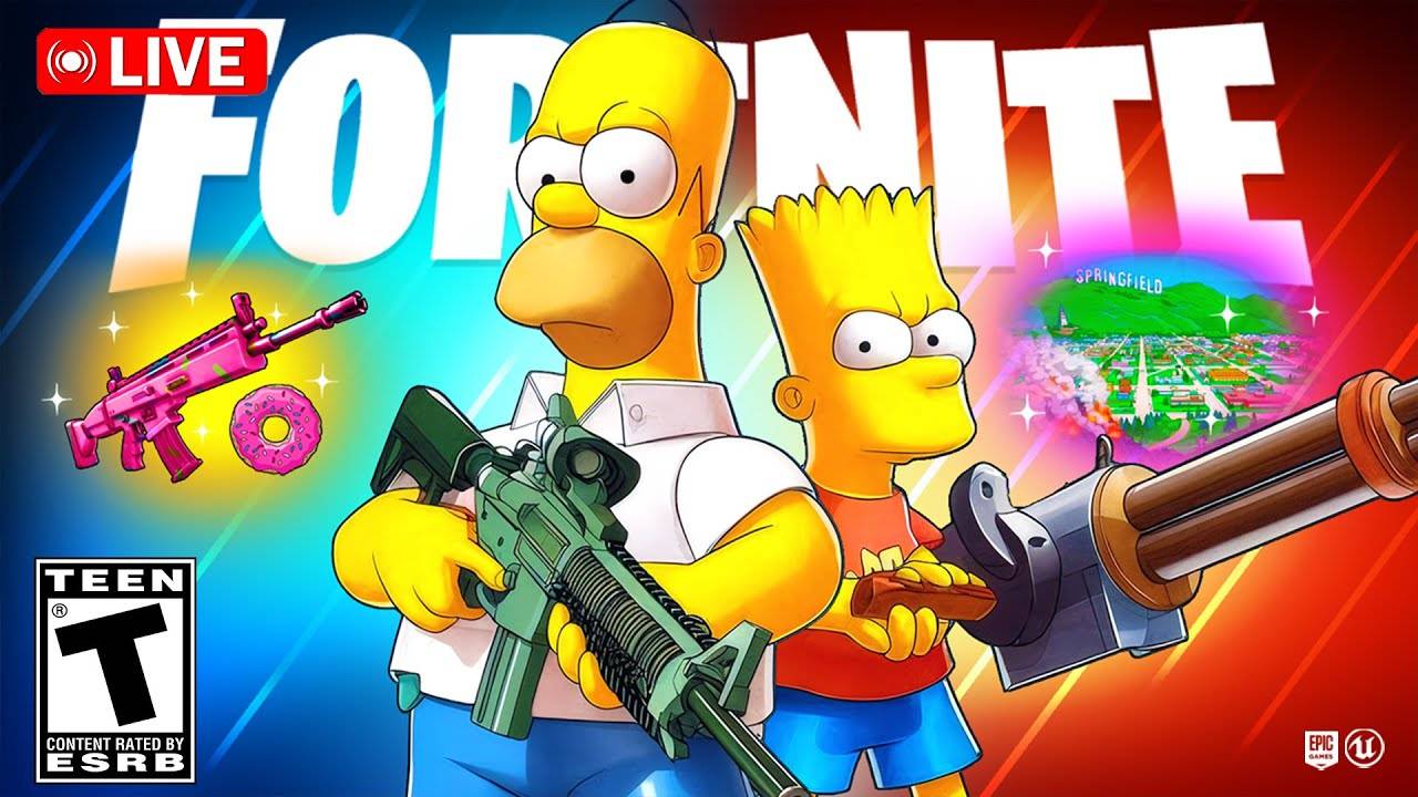 СЛИВ СЕЗОНА СИМПСОНОВ ФОРТНАЙТ! БЕСПЛАТНЫЙ ПОДАРОК! смотреть онлайн