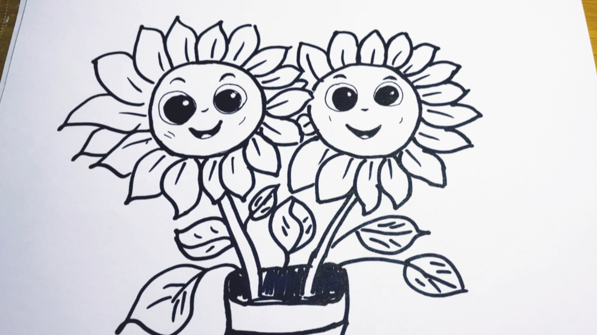 Подсолнухи🌻 Рисуем Вместе. смотреть онлайн