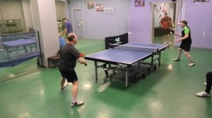 настольный теннис Чирков А. (708) - Горшечников В. (512) Первая C Лига Клубный Чемпионат СПб