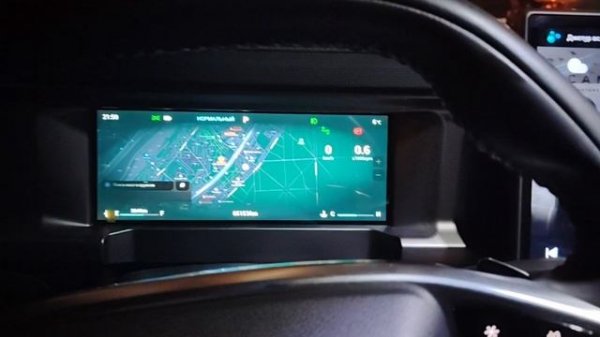 Jetour T2 Яндекс навигация на приборной панели и пакет приложений от Владимира.