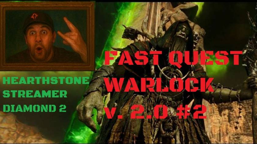 #2 БЫСТРЫЙ КВЕСТ ЧЕРНОКНИЖНИК. #Hearthstone Lost City of Un’Goro. смотреть онлайн