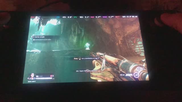 Painkiller 2025 геймплей на Steam Deck LCD