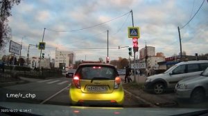 ДТП в Подольске на пешеходном "Все успели"