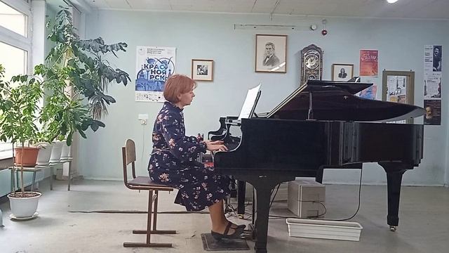 Композитор Ольга Дюжина. Прелюдия Нет, не Скарлатти. Исполняет Наталия Литвинцева (Красноярск) смотреть онлайн