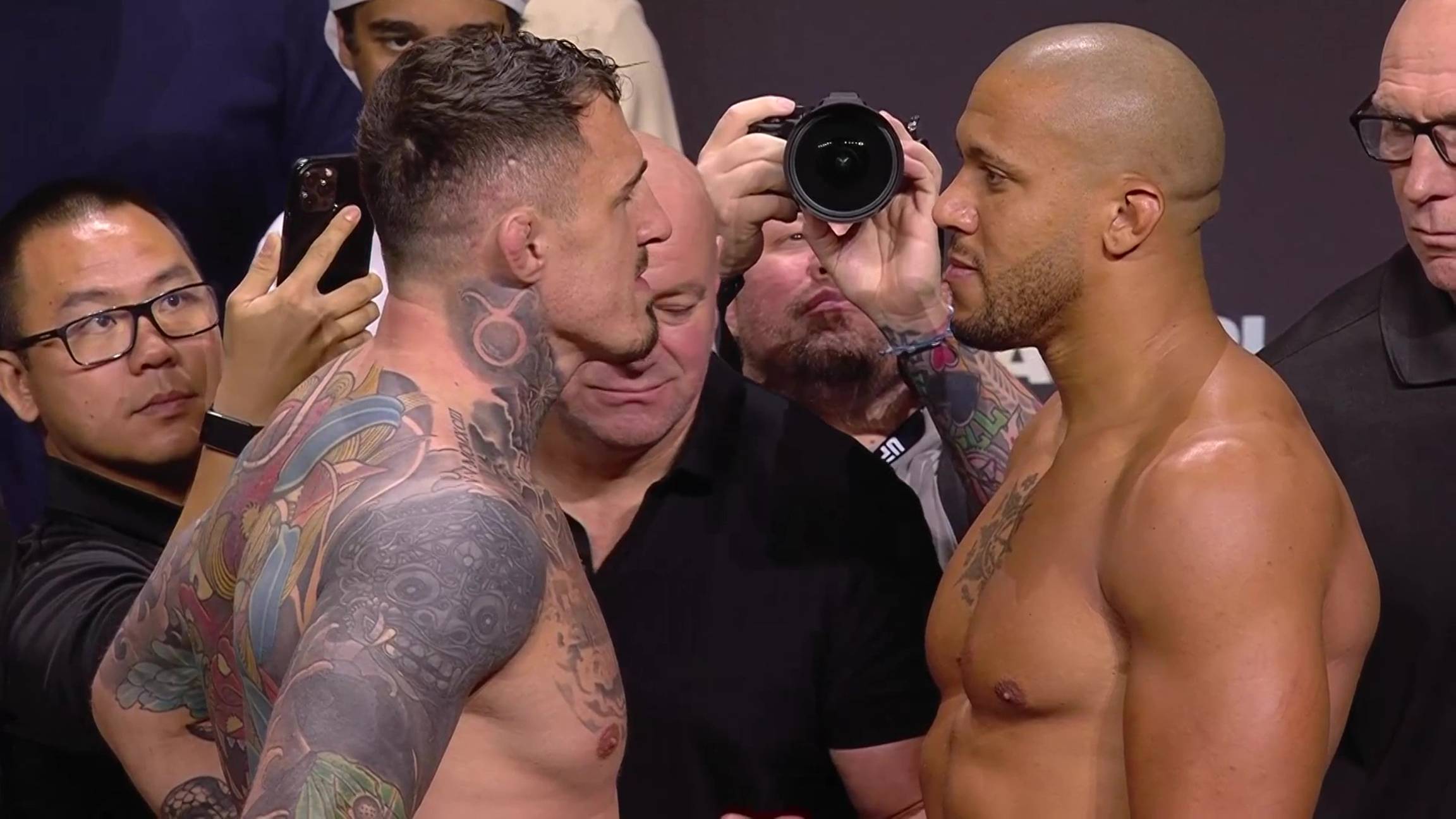 UFC 321: Битвы взглядов и финальные слова смотреть онлайн