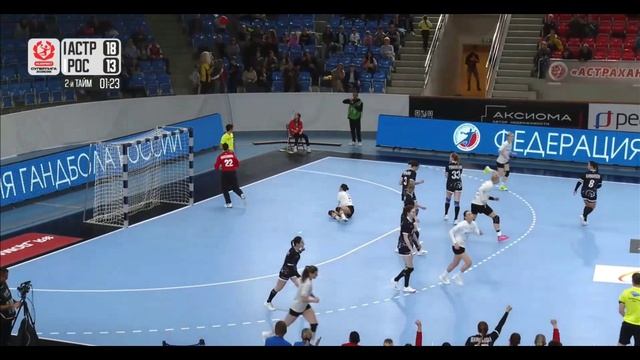 Броски Ростова в игре Астраханочка vs Ростов