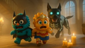 Монстрики празднуют Хэллоуин 🎃 | Весёлый мультфильм для детей #смешноймультфильм #дети2025 #детям