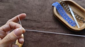 02. Браслет Изольда в технике фриволите