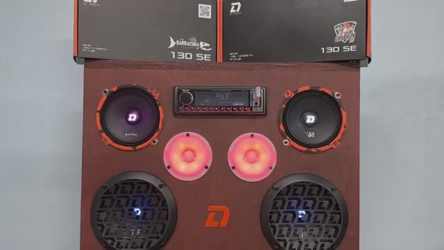 DL Audio Barracuda 130 SE & Gryphon Pro 130 SE (Люминисцентные громкокричалки)