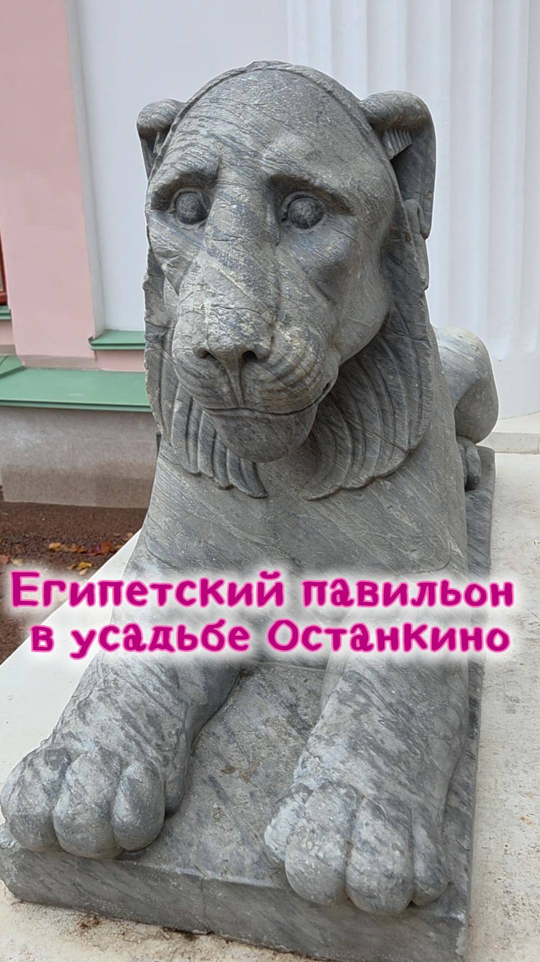 Золото, мрамор и сфинксы: красота Египетского павильона в усадьбе Останкино смотреть онлайн