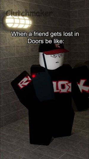 lost in Doors be like: #shorts #short #roblox #funny #robloxmemes #viral #fypp
