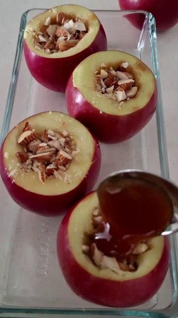 Осенний десерт. Запеченные яблоки. смотреть онлайн