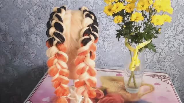 Боксерские косы с канекалоном смотреть онлайн