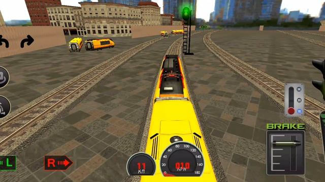 City Train Driver - Train Games уровень 4