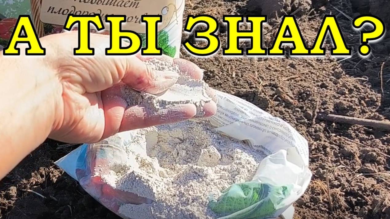 ЭТИ органические удобрения вносим ОСЕНЬЮ (периодичность, норма)