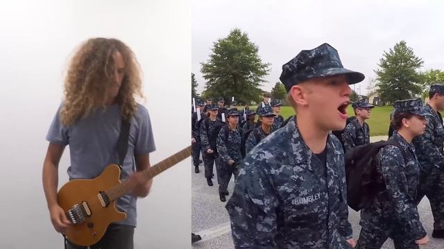 #81 Music Andre Antunes - U.S. NAVY goes metal смотреть онлайн