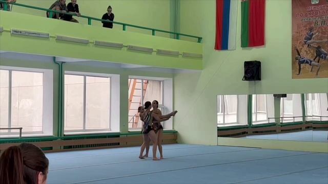 Тройка 13-19, Львова  - Дейнега  - Егорова ,МАУ ДО СШ№1, Комбинированное упражнение