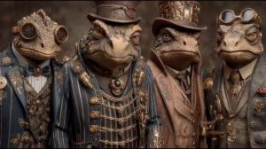 3 REALMS STEAMPUNK ZOO - AQUARIUM - SAFARI 3 Short Videos In One AI Art Short Film 26 mins