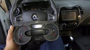 Снятие панели приборов Renault Kaptur