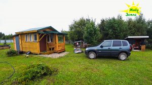 Рыбалка с ночёвкой. В избушке 3х3 метра