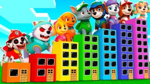 НАШЕЛ ОТЕЛЬ ВСЕХ ЩЕНЯЧИЙ ПАТРУЛЬ ПОРТАЛ ПОДВАЛ в МАЙНКРАФТ PAW PATROL МУЛЬТИК