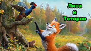 Сказка для детей | Лиса и Тетерев  - Русская народная сказка