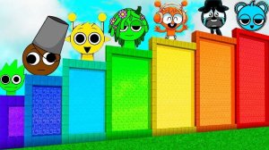 ВЫБЕРИ РАЗНОЦВЕТНЫЕ ОГРОМНЫЕ ПОРТАЛЫ ДЛЯ ВЫЖИВАНИЯ ВСЕ ВИДЫ СПРУНКОВ В МАЙНКРАФТ