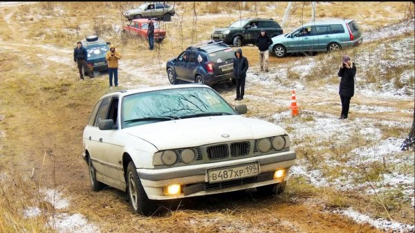 Лютые иномарки выносят ТАЗов на бездорожье?!  Ока 4х4 не сдаётся, БМВ на все деньги!