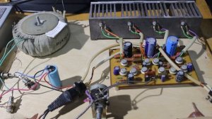 Усилитель Беслика А.И. на германиевых транзисторах V 3.0 на выходе П214А