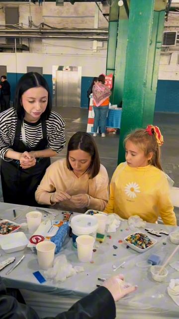 Выездной мастер-класс «Мозаика» от студии Задело в Севкабеле в Санкт-Петербурге