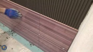 Укладка плитки на стену и на пол, как уложить первый ряд