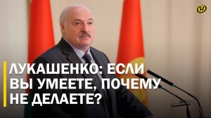 Лукашенко: НИКТО ПРОСТО ТАК НЕ УЙДЕТ. Жесткий разговор с чиновниками / Совещание в Витебске