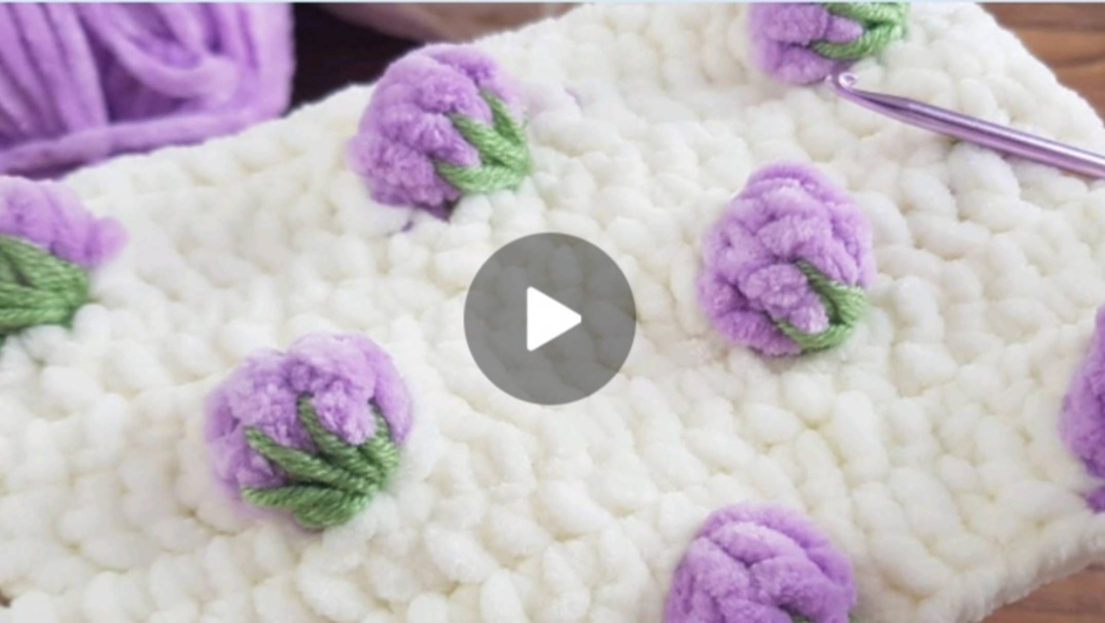 Узор крючком 🙂 #всевжизнисвязано #вязаниекрючком смотреть онлайн