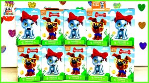 ДворНяшки Свит Бокс!Сюрпризы, Компания Лучших друзей,Собачки,Игрушки,Kinder Surprise unboxing