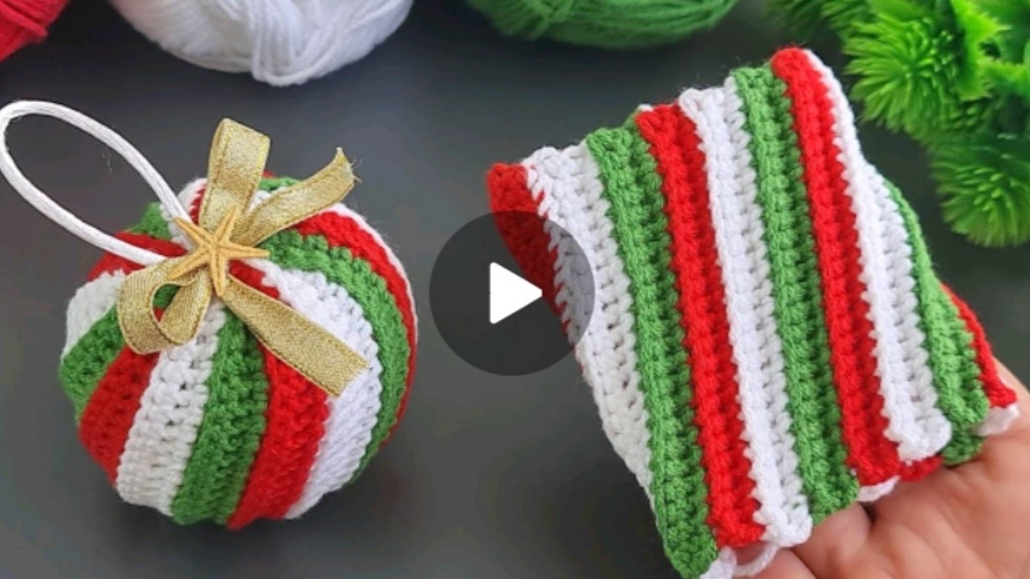 Новогодний шар крючком🎄 #все_в_жизни_связано #вязаниекрючком #всевжизнисвязано смотреть онлайн