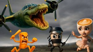 КАПУЧИНО АССАСИНО и БАЛЕРИНА КАПУЧИНА, ТУНГ ТУНГ в опасности