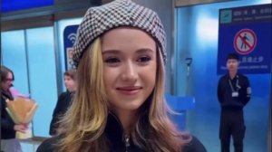 Камила снова в Пекине. Видео снято китайской фан-группой Камилы (К-бао).