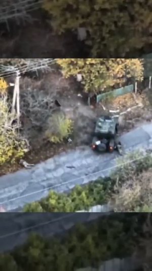 Эпичный прыжок везунчика из ВСУ 🐖💨